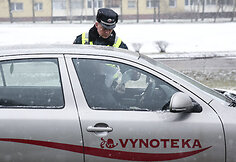 Rytinis kelių policijos reidas