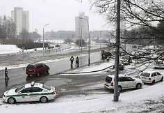 Rytinis kelių policijos reidas