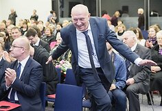 Apdovanojimų akimirka