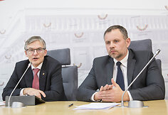 Julius Sabatauskas ir Darius Petro&scaron;ius