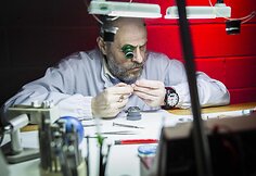 Benedikto Vanago laikrodžių linijos pristatymo akimirka