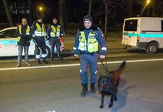 Naktinis policijos reidas