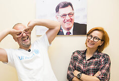 Giedrius Savickas ir Gintarė Latvėnaitė