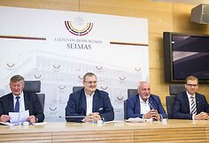 Artūras Paulauskas, Kęstutis Dauk&scaron;ys, Valentinas Mazuronis ir Vytautas Gap&scaron;ys