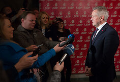 Lietuvos socialdemokratų partija laukia Seimo rinkimų rezultatų