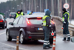 Rytinis kelių policijos reidas