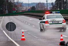 Rytinis kelių policijos reidas