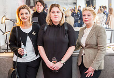Agnė Jagelavičiūtė, Dovilė Filmanavičiūtė ir Agnė Grigaliūnienė