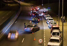 Vilniaus kelių policijos reidas
