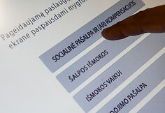 Vilniaus savivaldybės Socialinių i&scaron;mokų skyrius