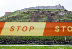 Nuo Gedimino kalno nuslinko velėna