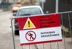 Gedimino kalno tvarkymo darbai