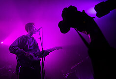King Krule koncerto akimirka