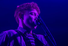 King Krule koncerto akimirka