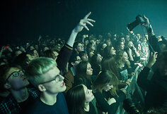King Krule koncerto akimirka