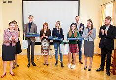 Ra&scaron;inių konkurso &bdquo;Global goals&ldquo; dalyvių pagerbimas &Scaron;vedijos ambasadoje