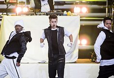 Justino Bieberio koncertas Osle