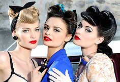 &bdquo;Pinup Girls&ldquo; fotosesija