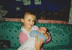 Renata Uzialkaitė su broliu Rimantu