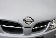 Apgadintas Renatos Klimaitytės automobilis