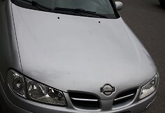 Apgadintas Renatos Klimaitytės automobilis