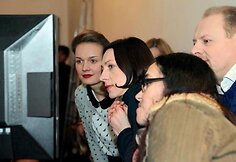I&scaron; de&scaron;inės: Agnė Marcinkevičiūtė, Gintaras Liutkevičius, Neringa Varnelytė ir Jurgita Jurkutė