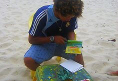 Vie&scaron;nagės Brazilijoje akimirka