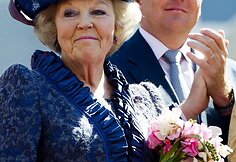 Nyderlandų karalienė Beatrix ir princas Willemas Alexanderis