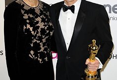 „Disney“ studijos vadovas Jeffrey Katzenberg su žmona Marilyn