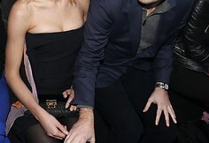 Prancūzų milijardierius Antoine'as Arnaultas ir rusų modelis Natalia Vodianova