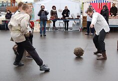 „Putbalo“ žaidimo akimirka