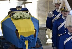 Laidotuvių akimirka