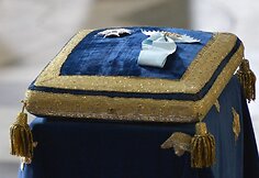 Laidotuvių akimirka