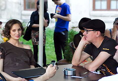 Monika Račiūnaitė ir Aleksandras Pogrebnojus