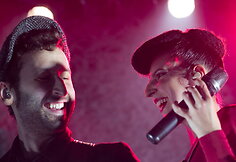 &bdquo;Parov Stelar Band&ldquo; koncerto akimirka