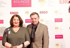 Larisa Kalpokaitė ir Jonas Bra&scaron;kys