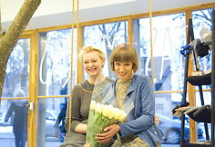 Ieva Juodelytė ir Vėjūnė Unikauskienė