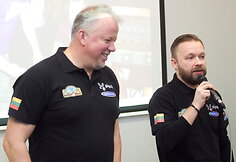 Vytaras Radzevičius ir Martynas Starkus