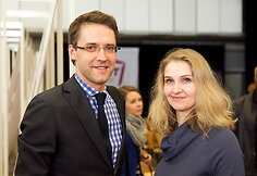 Rolandas Vilkončius su žmona Dalia