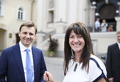 Jonas Juodka ir Aida Janu&scaron;kevičienė