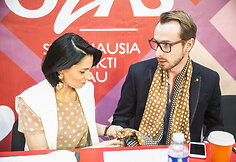Agnė Jagelavičiūtė ir Kęstas Rimdžius