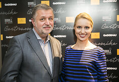 Dainė Baumilė su tėčiu