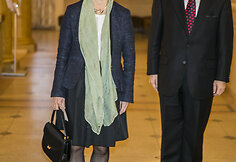 Japonijos ambasadorė Kazuko Shiraishi ir Makoto Ota