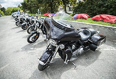 Harley-Davidson bandomasis važiavimas
