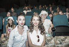 Grupės „LadySisters“ klipo „Dance“ pristatymo akimirka