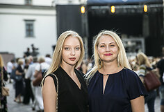 Karolina Toleikytė ir mama Kristina Toleikienė