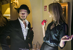 &bdquo;Casanova Halloween&ldquo; vakarėlio akimirka