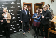 Vakarienės „Dine in the dark“ akimirka