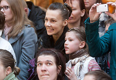 Veronika Brasaitė (centre)