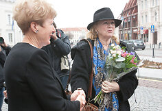 Ingmaro Bergmano mūza Liv Ullmann atvyko į Vilnių
